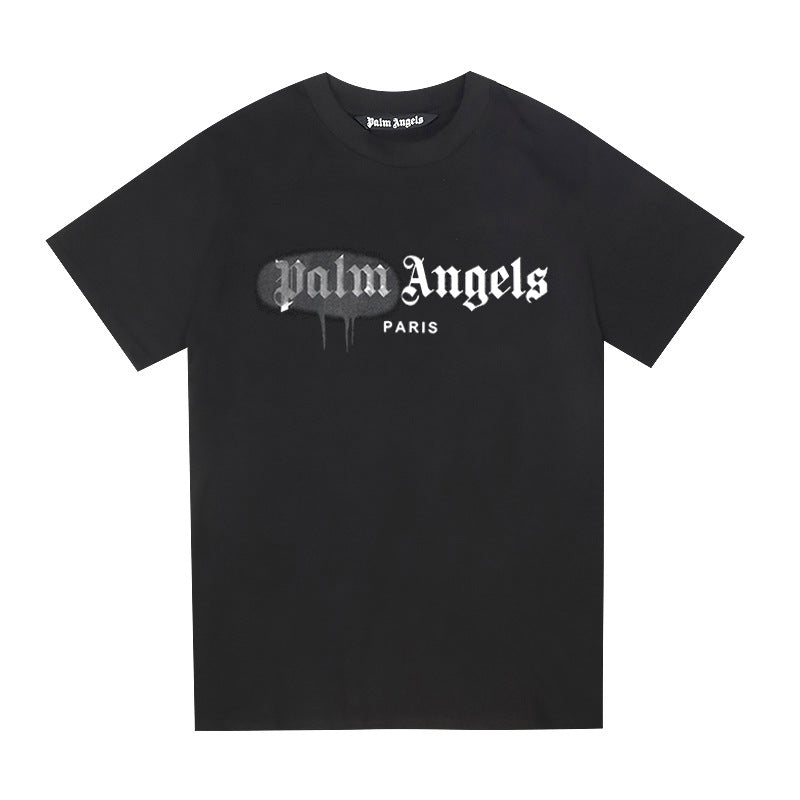 Palm Angels Teddy Bear Graphic Tee Loose Unisex Streetwear T-Shirt