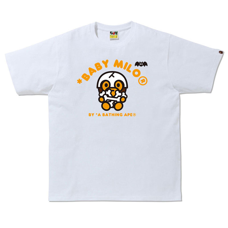 Bape Baby Milo Multi‑Print Graphic Oversized Tee Streetwear Unisex