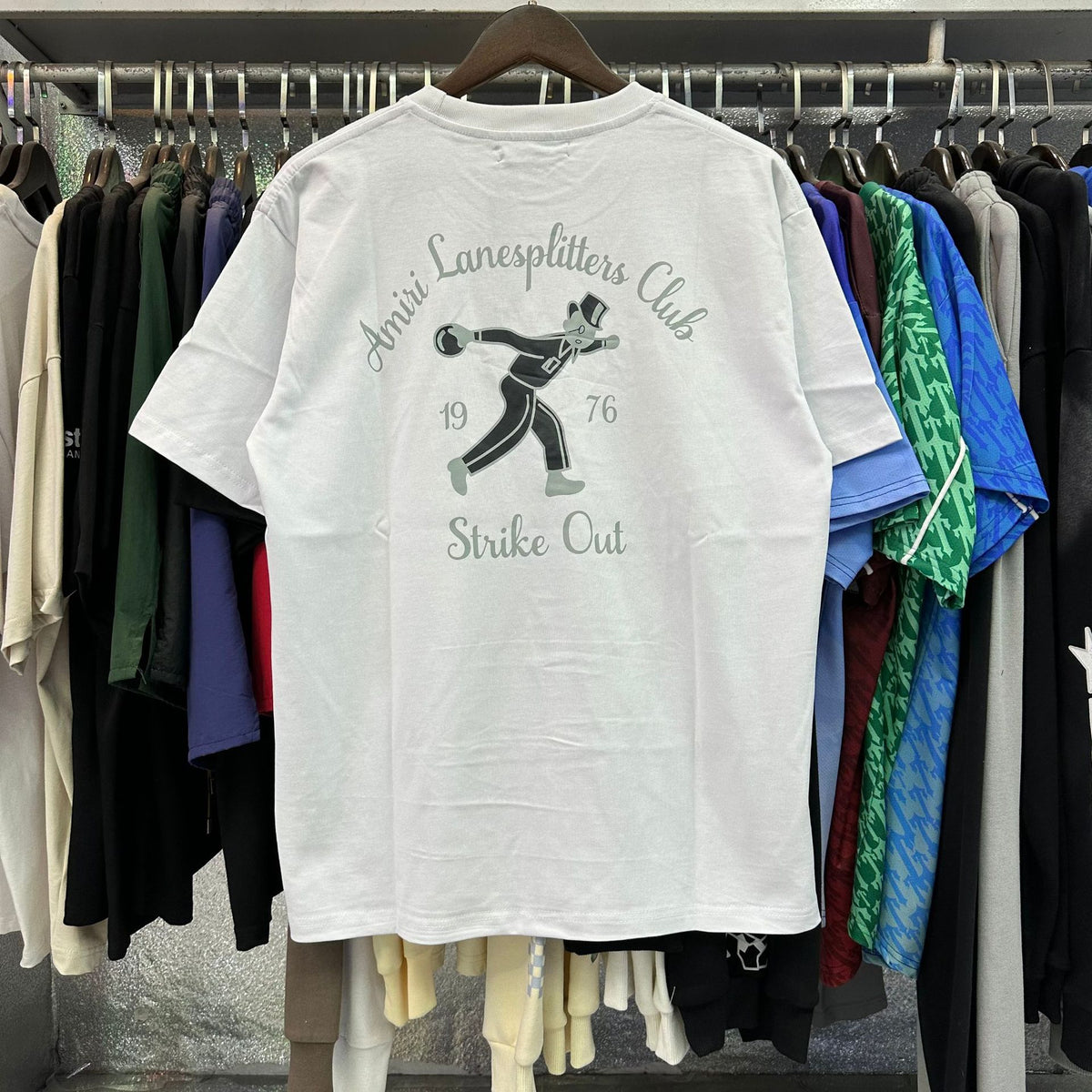 Amiri Peace Dove Graphic Oversized Tee Streetwear Unisex
