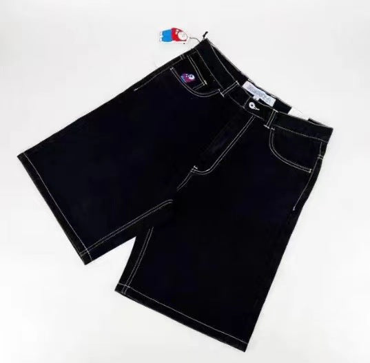 Polar Skate Co Y2K Baggy Jeans-Jorts Skateboard-Shorts