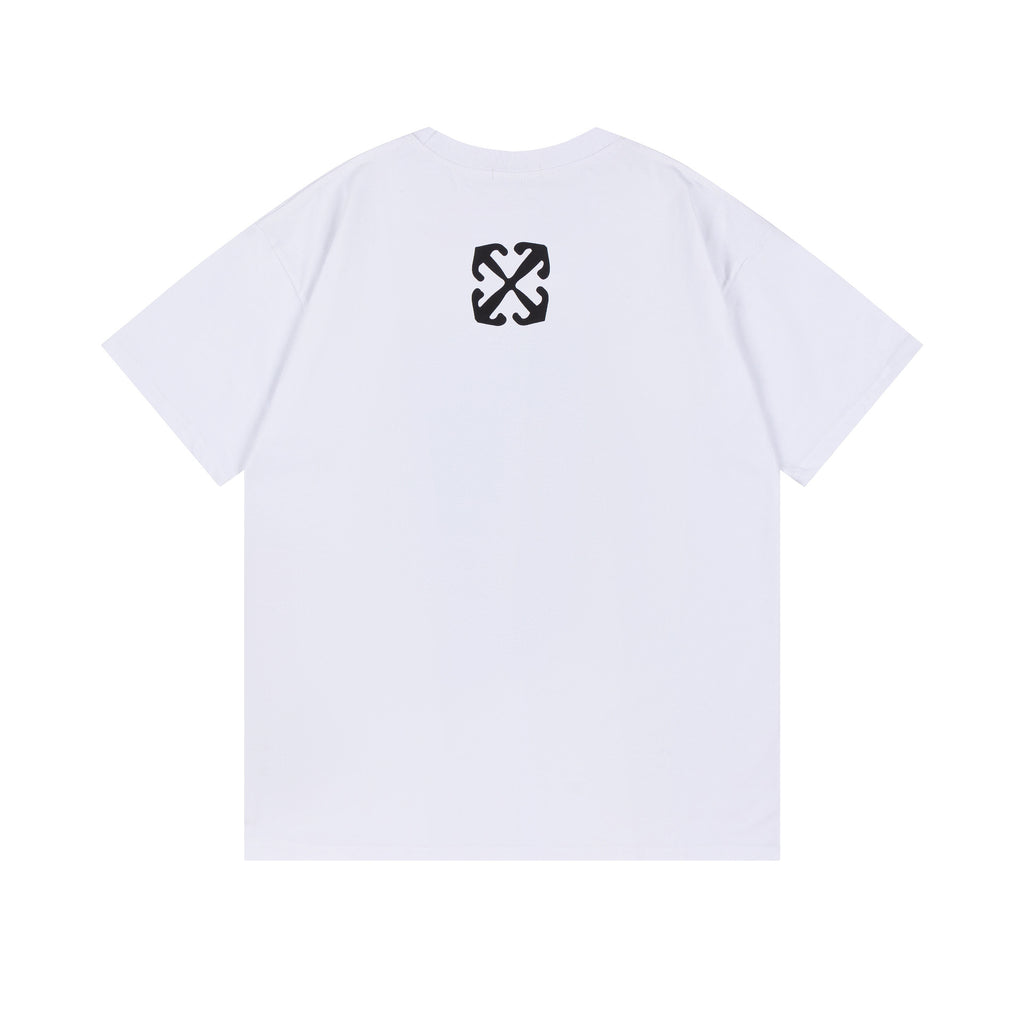 Madonna Oil Painting Graphic Print Crew Neck Short Sleeve T Shirt