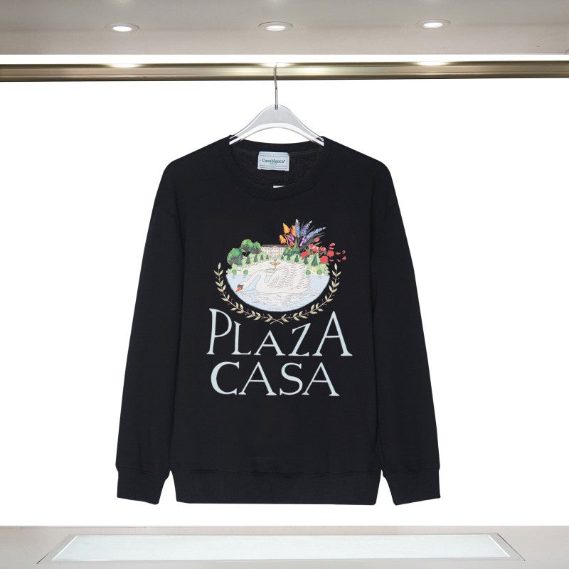 Casablanca Arch Logo Crewneck Casa Graphic Print Casual Pullover