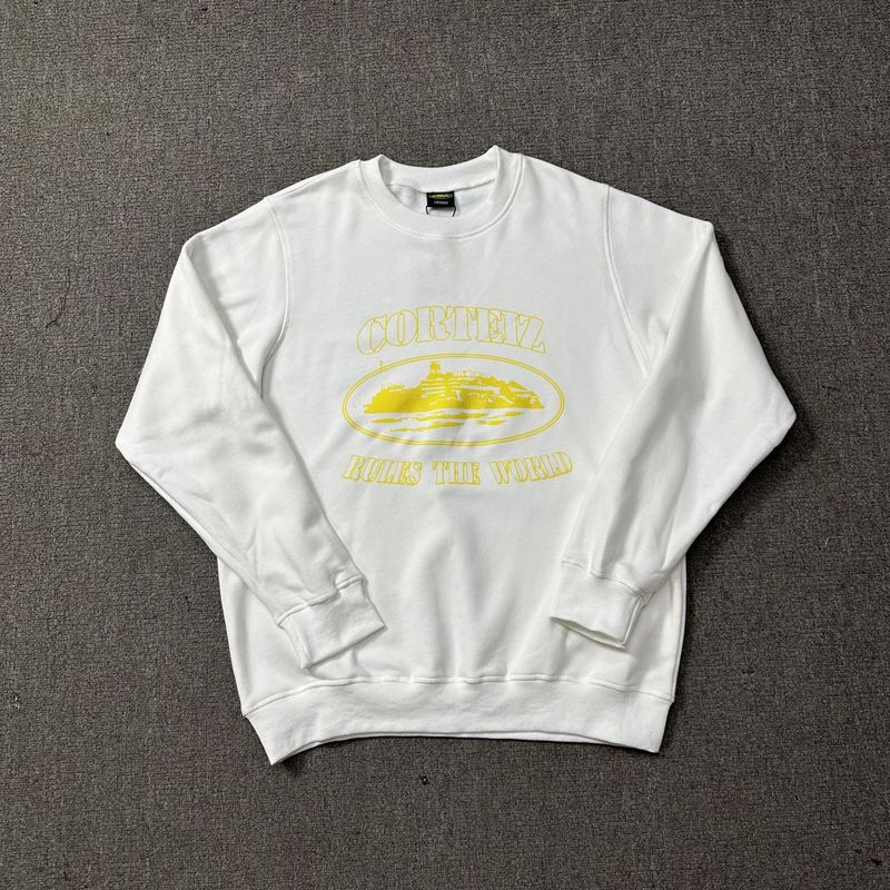Corteiz Island Letter Graphic Oversized Crewneck Streetwear
