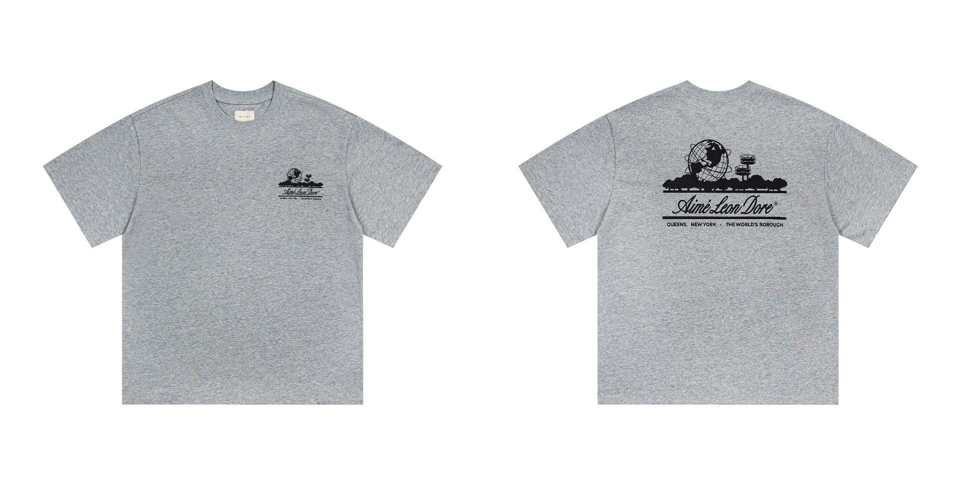 Aime Leon Dore Letter Graphic Crew Neck Short Sleeve T Shirt