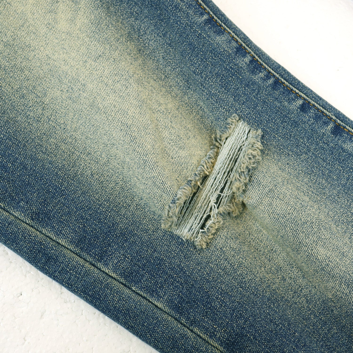 Purple Brand Wave Crack Ripped Skinny Denim Jeans Unisex