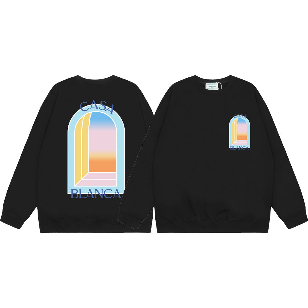 Casablanca Crewneck Sweatshirt Multi Graphic Tennis Club Pullover