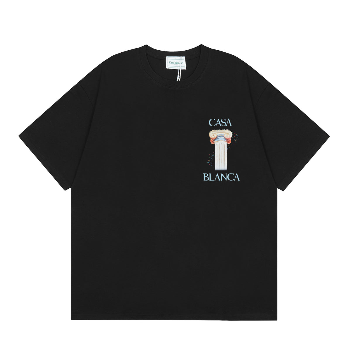 Casablanca Multi‑Artwork Vintage Graphic Oversized Tee Streetwear