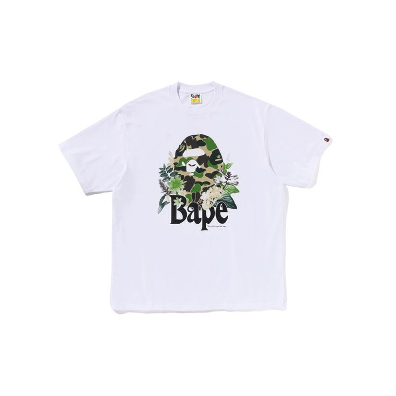 Bape Ape Head Shark Koi Fuji Graphic Oversized Tee Streetwear Unisex