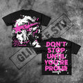Y2K Punk Gothic Streetwear Graphic Unisex Oversized Cotton Tee