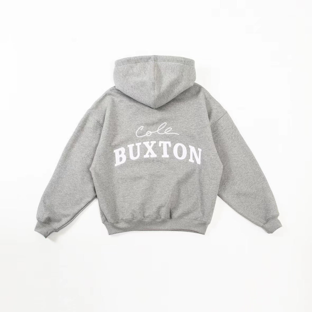 Cole Buxton Logo Hoodie Men Oversized Casual Streetwear Pullover