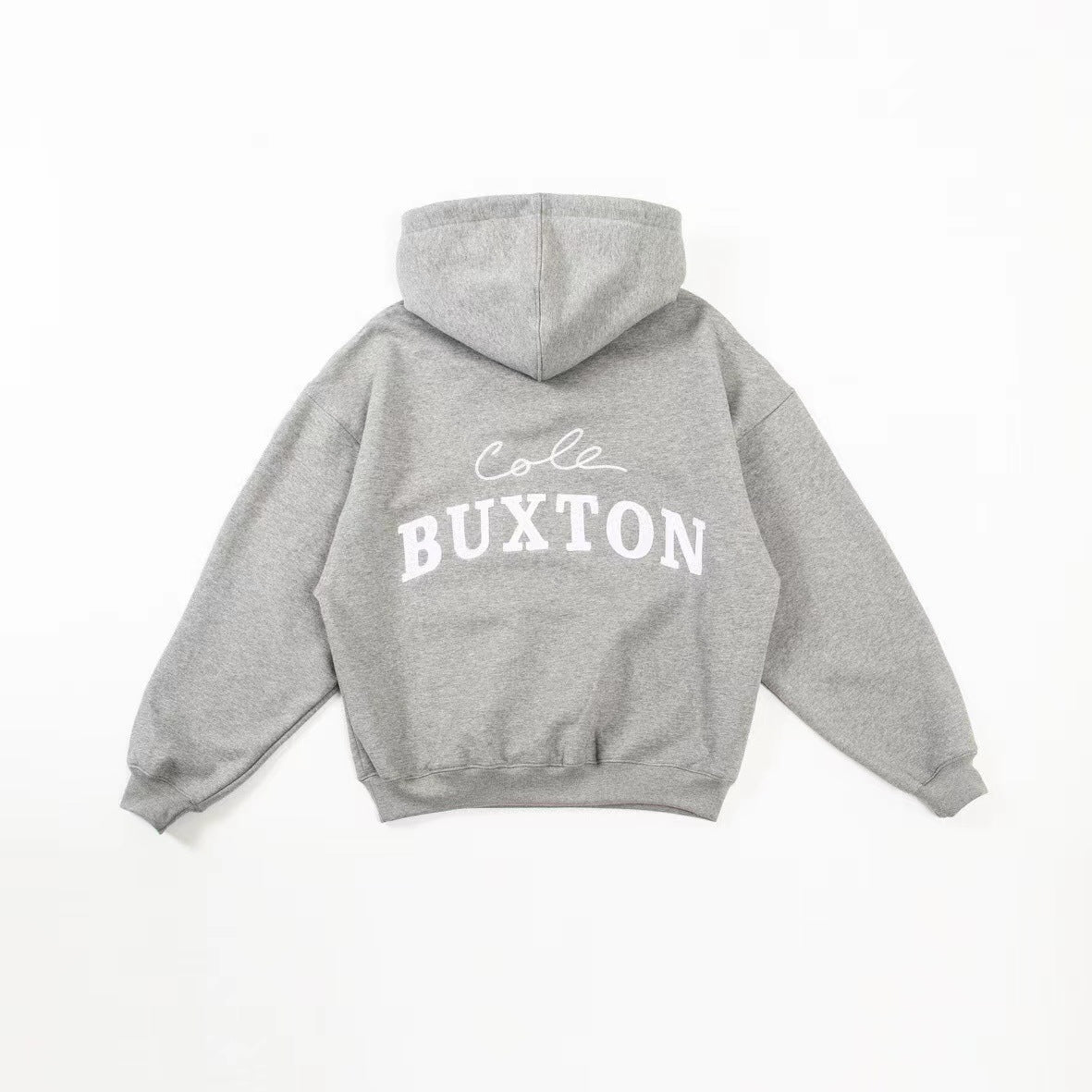 Cole Buxton Logo Hoodie Men Oversized Casual Streetwear Pullover