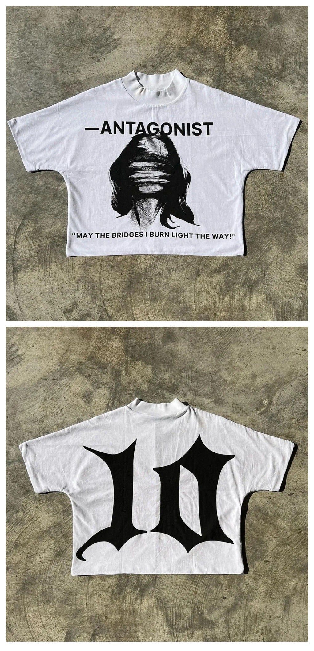 Y2K Cartoon- & Anime-Grafik Unisex Oversized Streetwear Baumwoll-T-Shirt