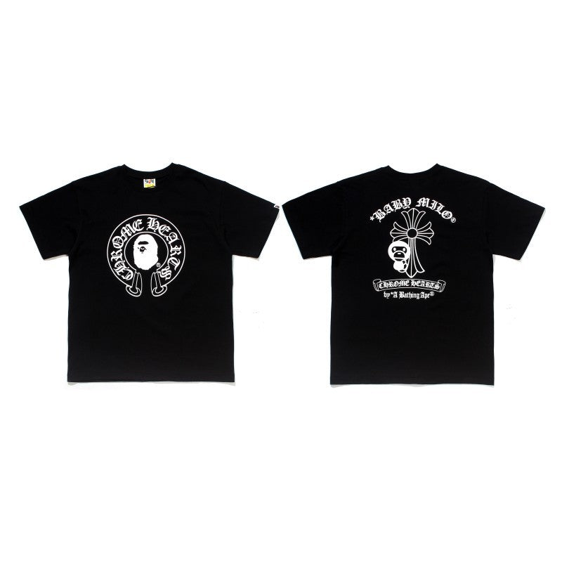 Bape Ape Head Shark Koi Fuji Graphic Oversized Tee Streetwear Unisex