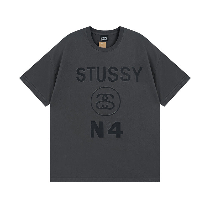 Stussy Dice 8 Ball Logo Print Oversized Tee Multi‑Style