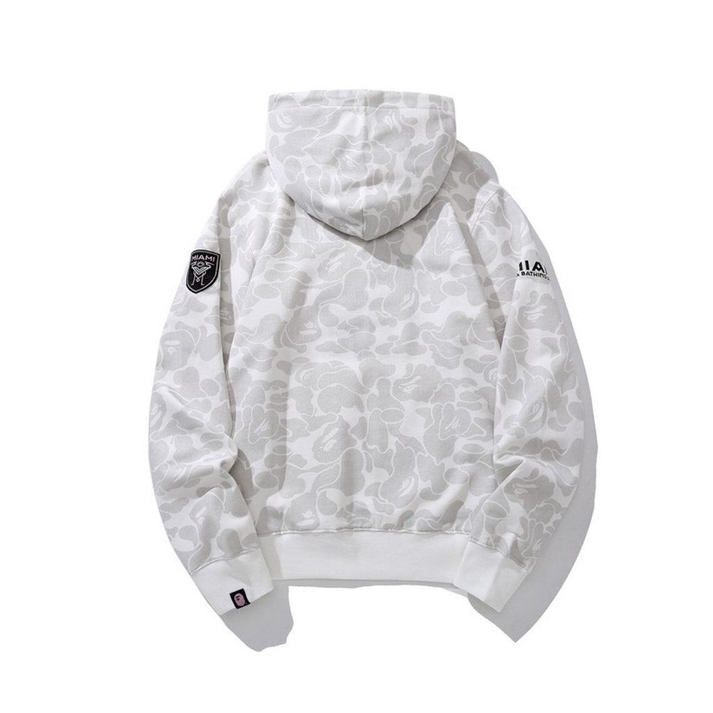 BAPE Ape Head Camo Graphic Pullover Hoodie Miami Sweatshirt