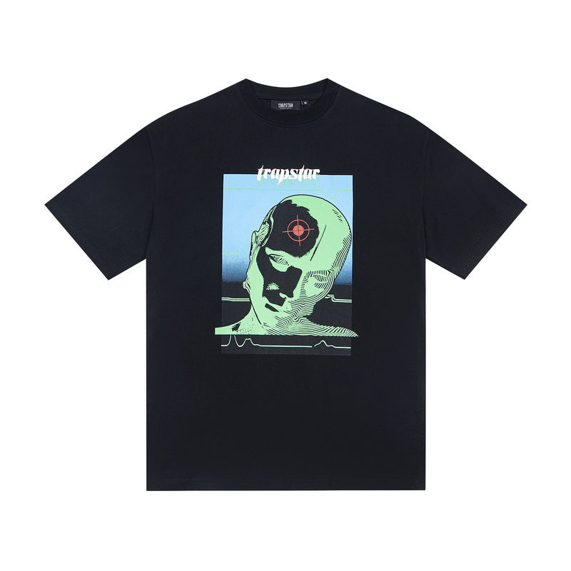Trapstar Multi‑Graphic Print Oversized Tee Streetwear Unisex