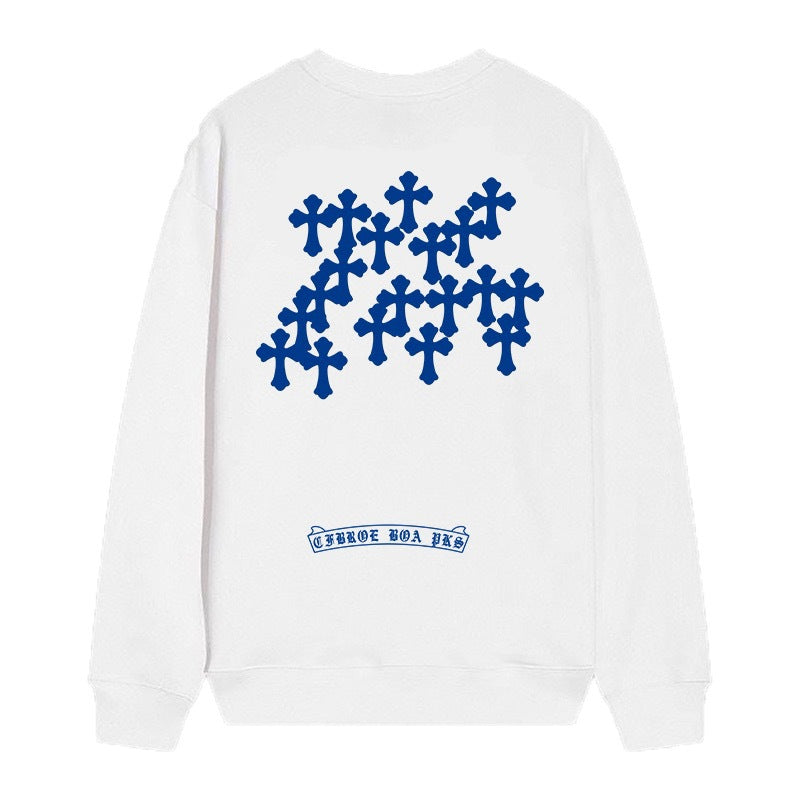 Chrome Hearts Cross Horseshoe Crewneck Sweatshirt Vintage Street Top