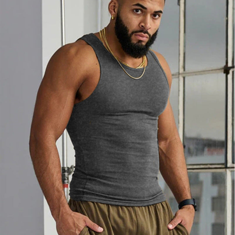 YOUNGLA 340 Wife Lovers Ribbed vest