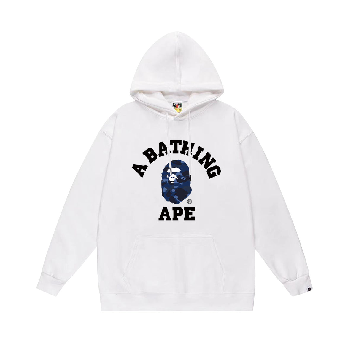 BAPE Hoodie Multi Camo Ape Head Print Street Fleece Pullover