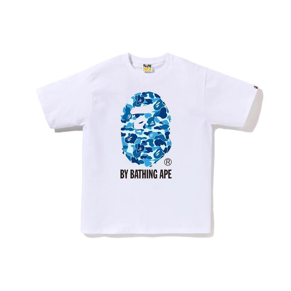Bape Camo Ape Head Print Graphic Short Sleeve Tee Streetwear Unisex