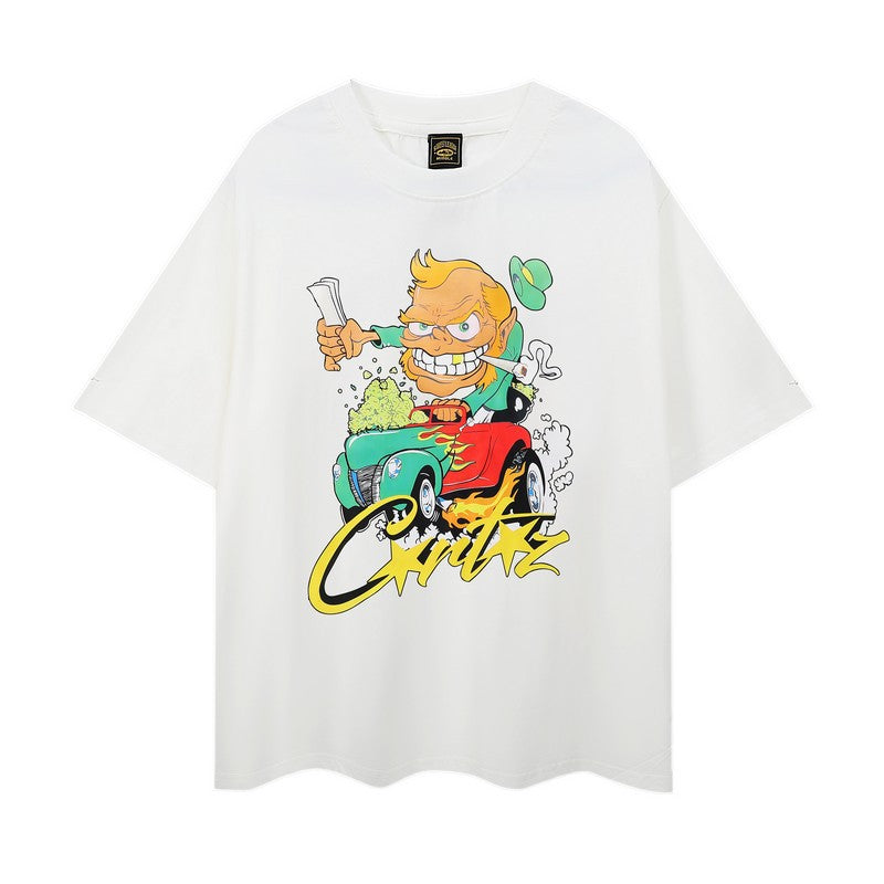 Corteiz Graffiti Graphic Tee Loose Unisex High Street T-Shirt