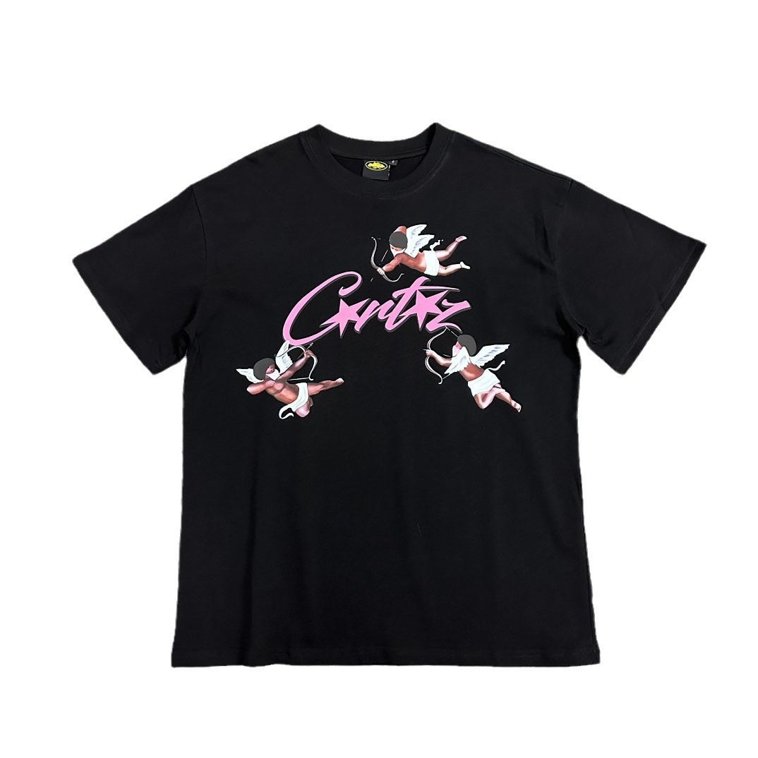 Corteiz Multi‑Graphic Print Crew Neck Short Sleeve T‑Shirt Unisex