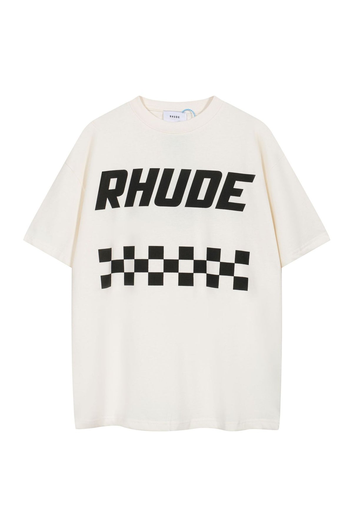 Rhude Vintage Sunset Coconut Tree Graphic Oversized Tee Streetwear