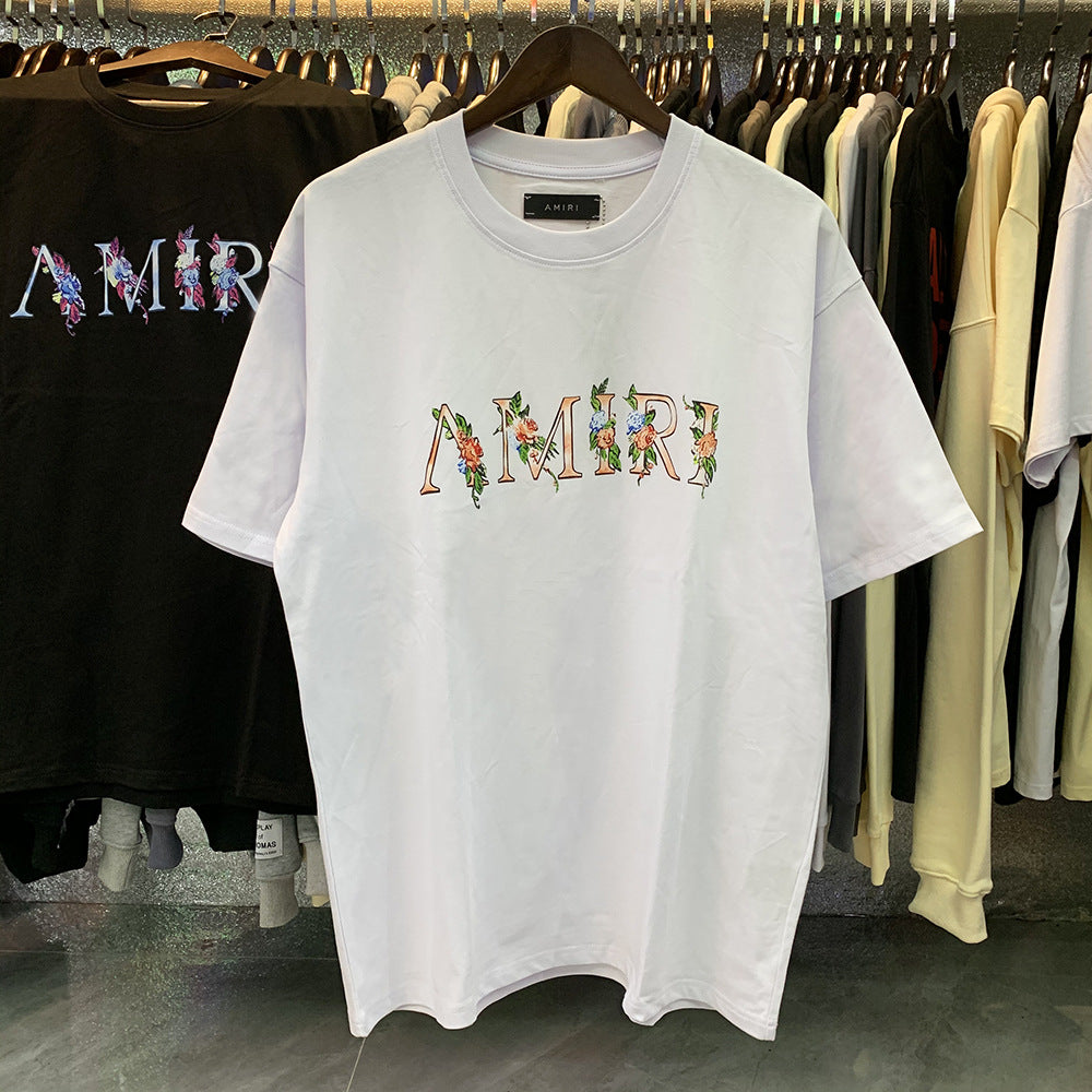 Amiri Peace Dove Graphic Oversized Tee Streetwear Unisex