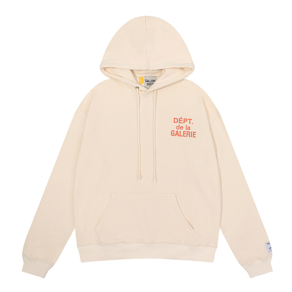 Gallery Dept Hollywood Letter Graphic Print Hoodie Streetwear Unisex