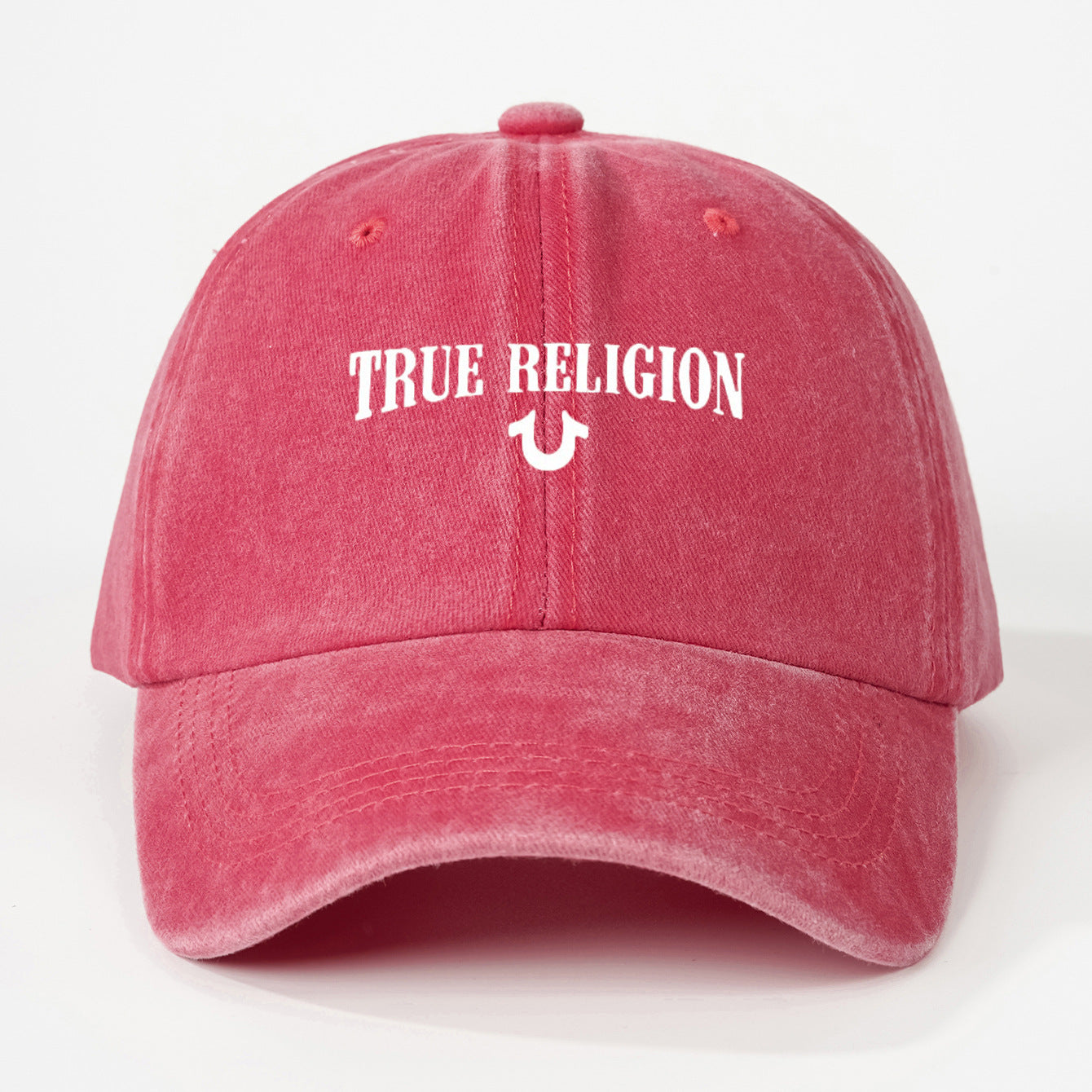 Vintage Washed True Religion Horseshoe Dad Hat