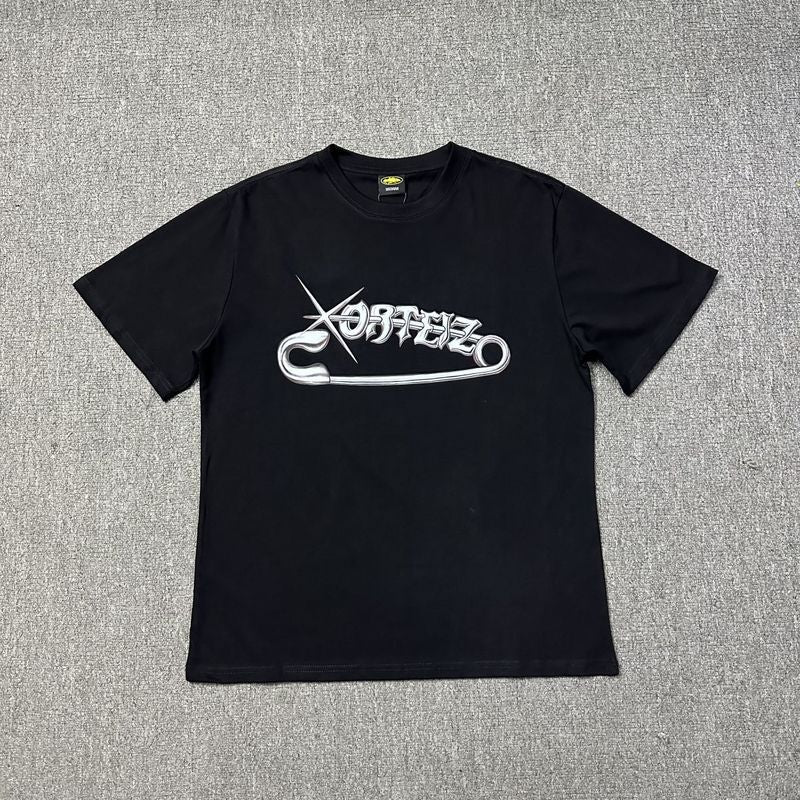 Corteiz Logo Letter Print Crew Neck Short Sleeve T‑Shirt Unisex