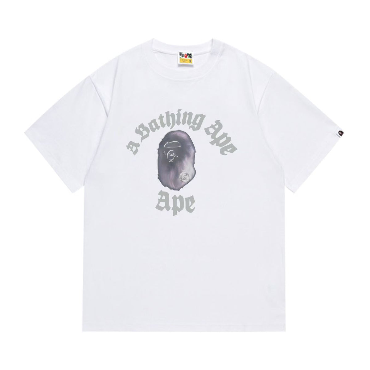 BAPE Ape Head Graphic Print Loose Unisex Streetwear T-Shirt