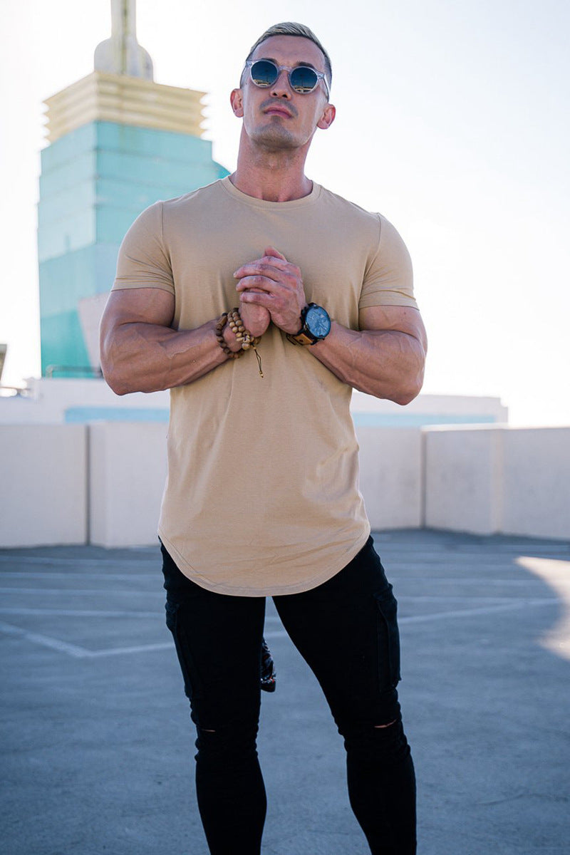 YOUNGLA 402 Perfect Tee - Scallop Bottom