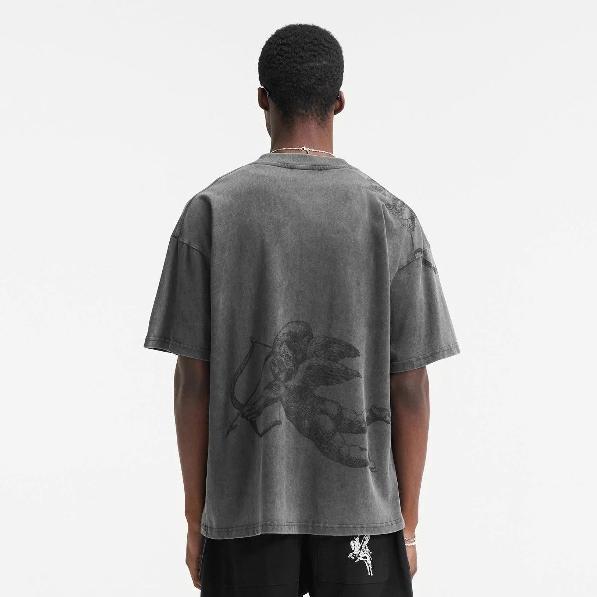 Represent Vintage Washed Graphic Short Sleeve Tee Streetwear Unisex