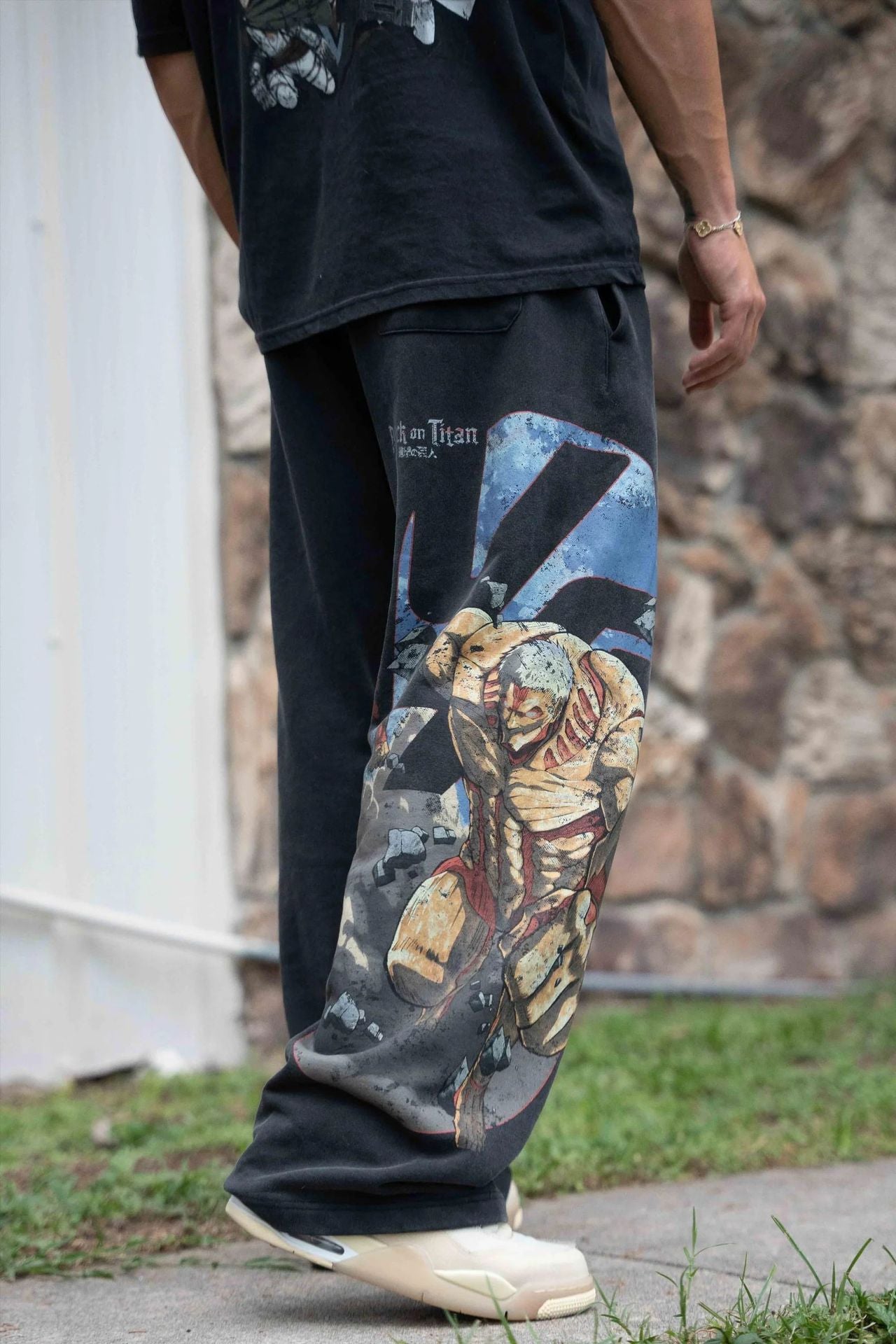 YOUNGLA 2128 AOT© x YLA Baggy Joggers