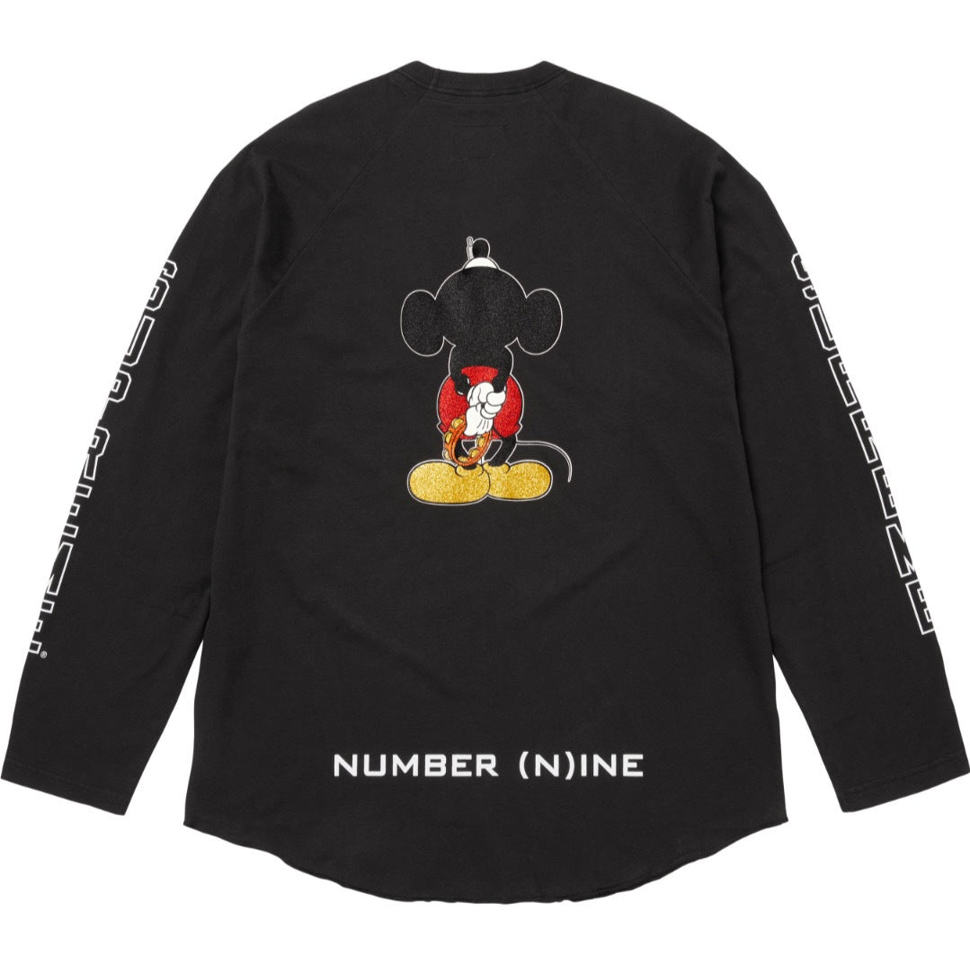 Supreme Multi‑Style Number Print Oversized Long Sleeve Tee Streetwear