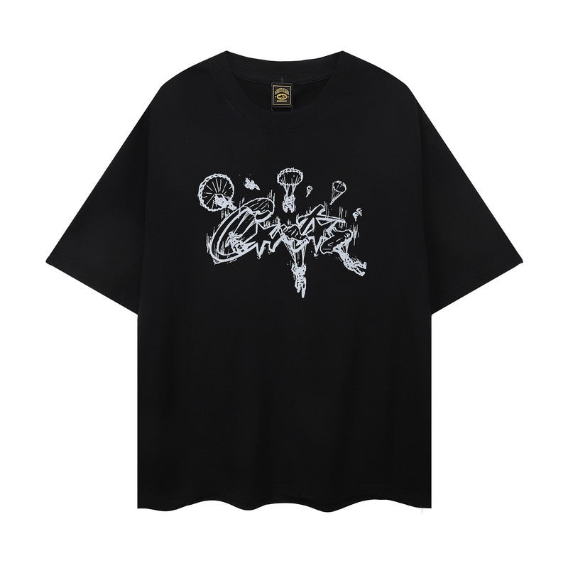 Corteiz Graffiti Graphic Tee Loose Unisex High Street T-Shirt