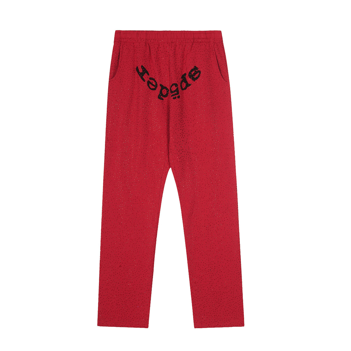 Sp5der VVS Full Rhinestone Hoodie & Sweatpants Tracksuit Set