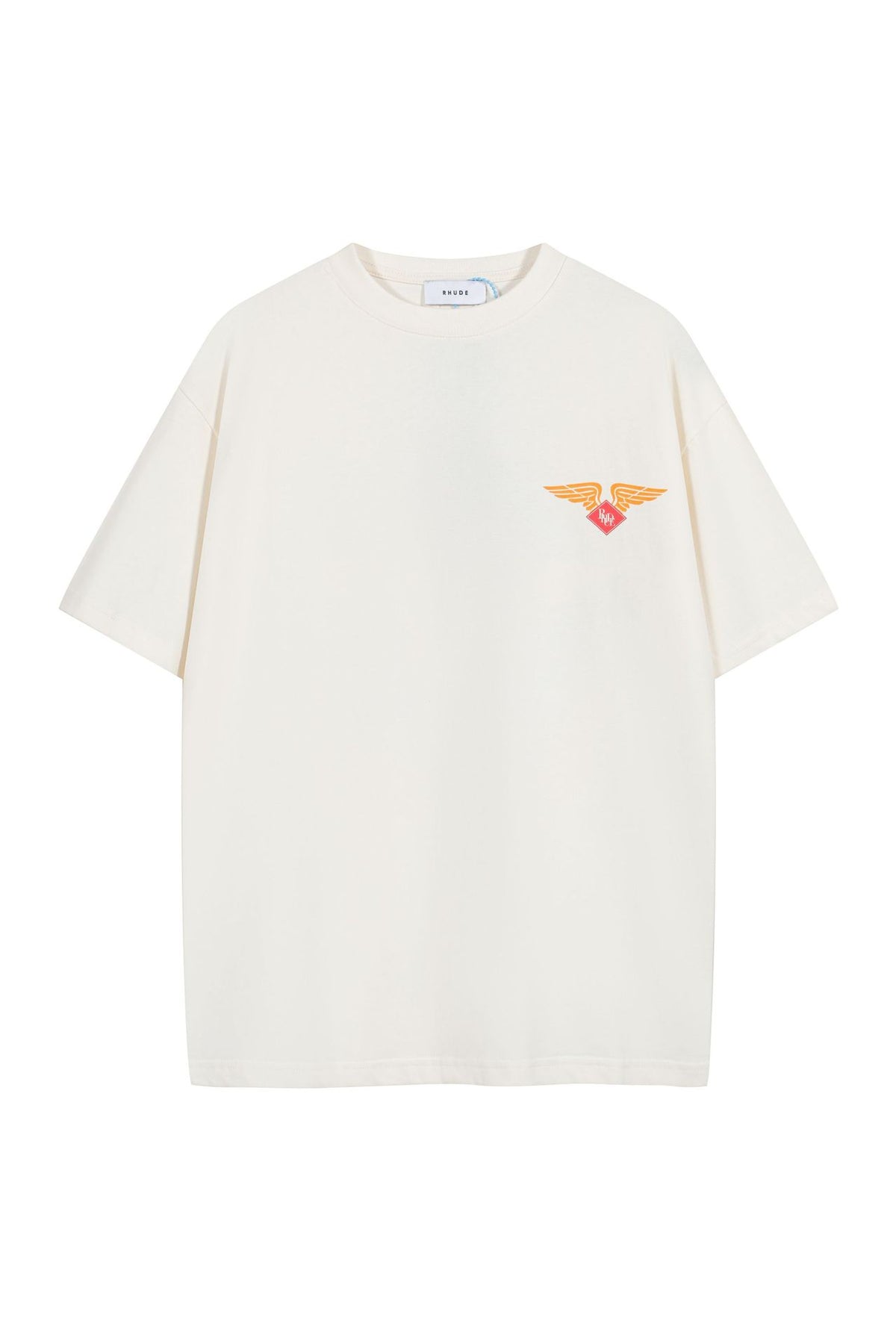 Rhude Vintage Sunset Coconut Tree Graphic Oversized Tee Streetwear