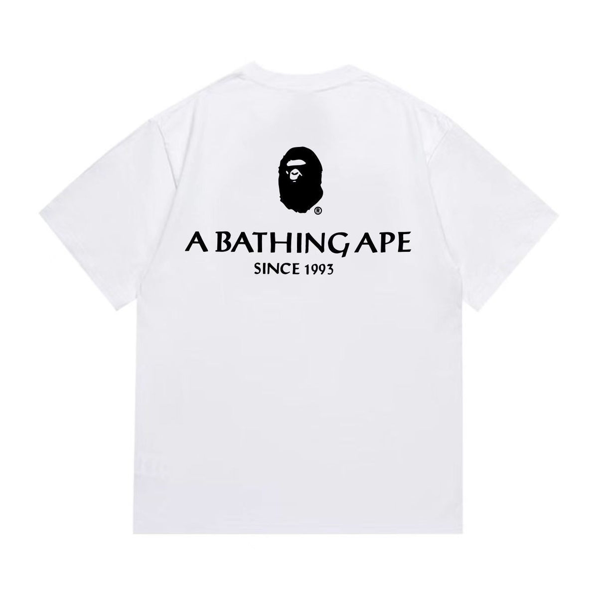 BAPE Ape Head Graphic Print Loose Unisex Streetwear T-Shirt