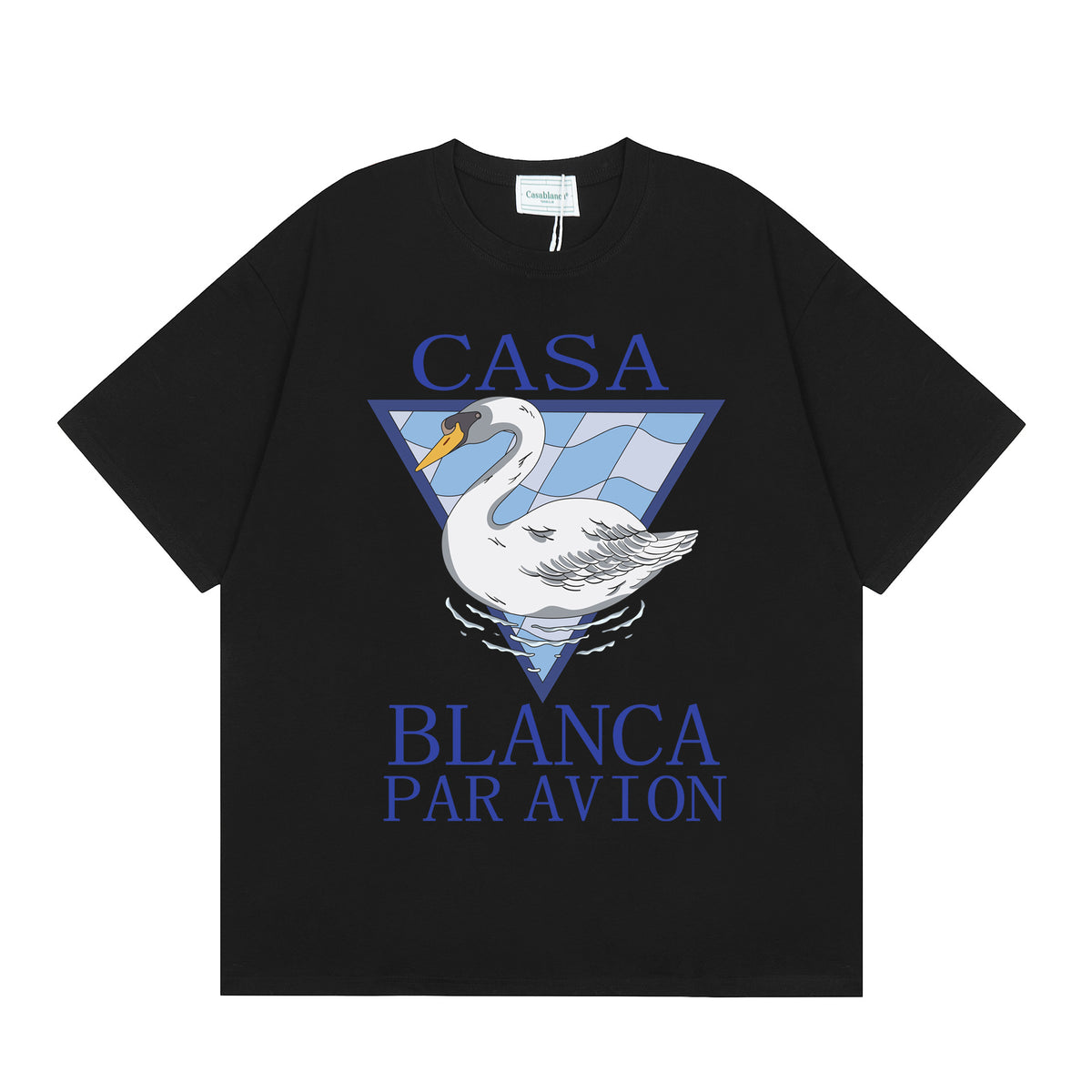 Casablanca Multi‑Artwork Vintage Graphic Oversized Tee Streetwear
