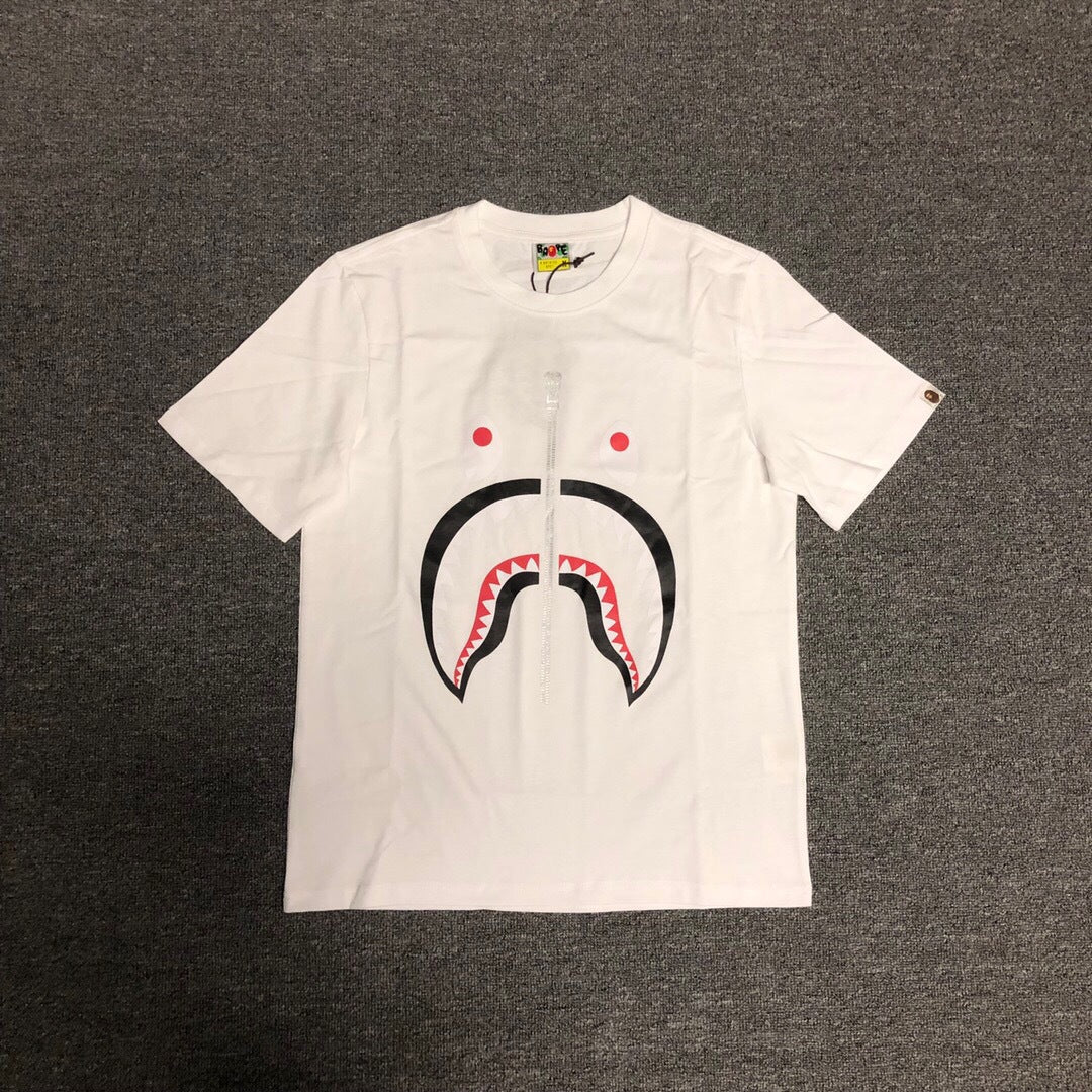 BAPE Classic Camo Ape Head Letter Print Loose Unisex Casual T-Shirt