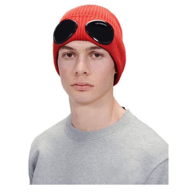 C.P. Company Extrafine Merino Wool Goggle Beanie