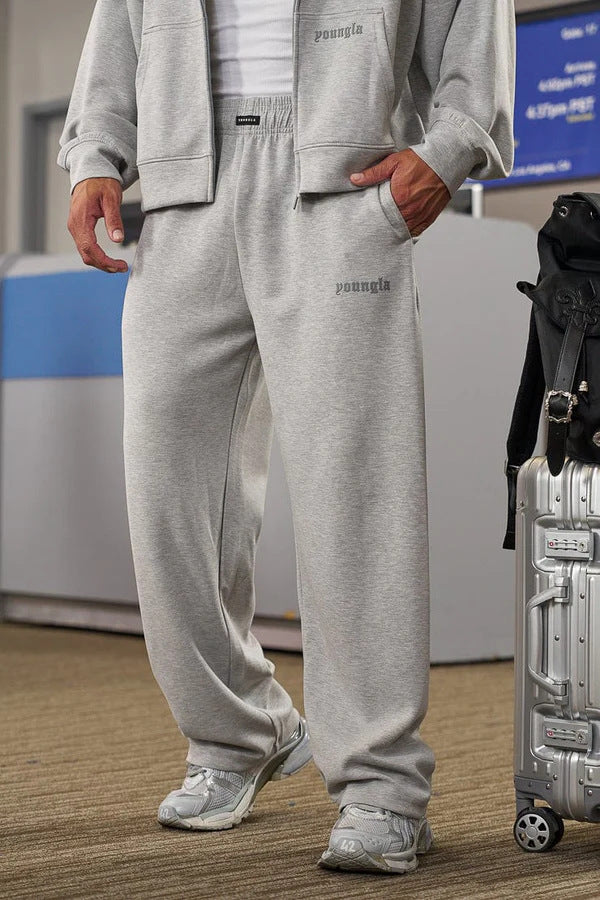 YOUNGLA 2141 Soft AF No Cuff Sweats