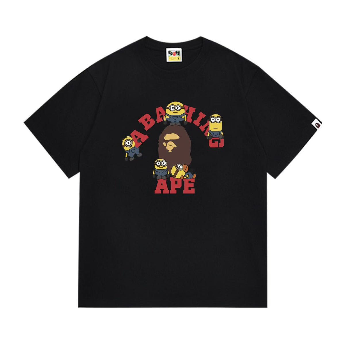 BAPE Ape Head Graphic Print Loose Unisex Streetwear T-Shirt