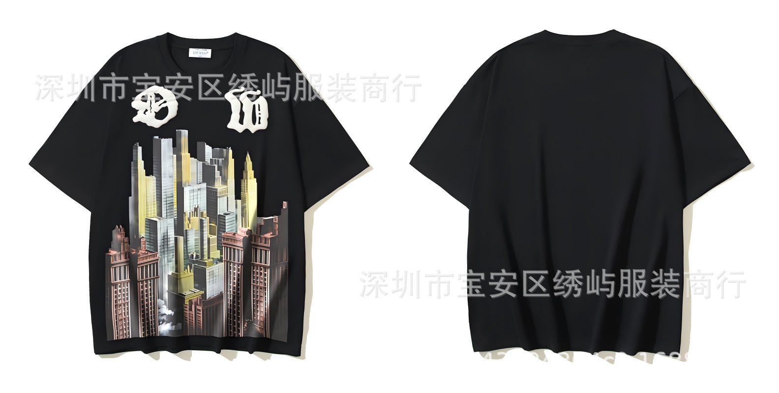 Figure Arrow Graphic Print Streetwear Crew Neck Short Sleeve T Shirt