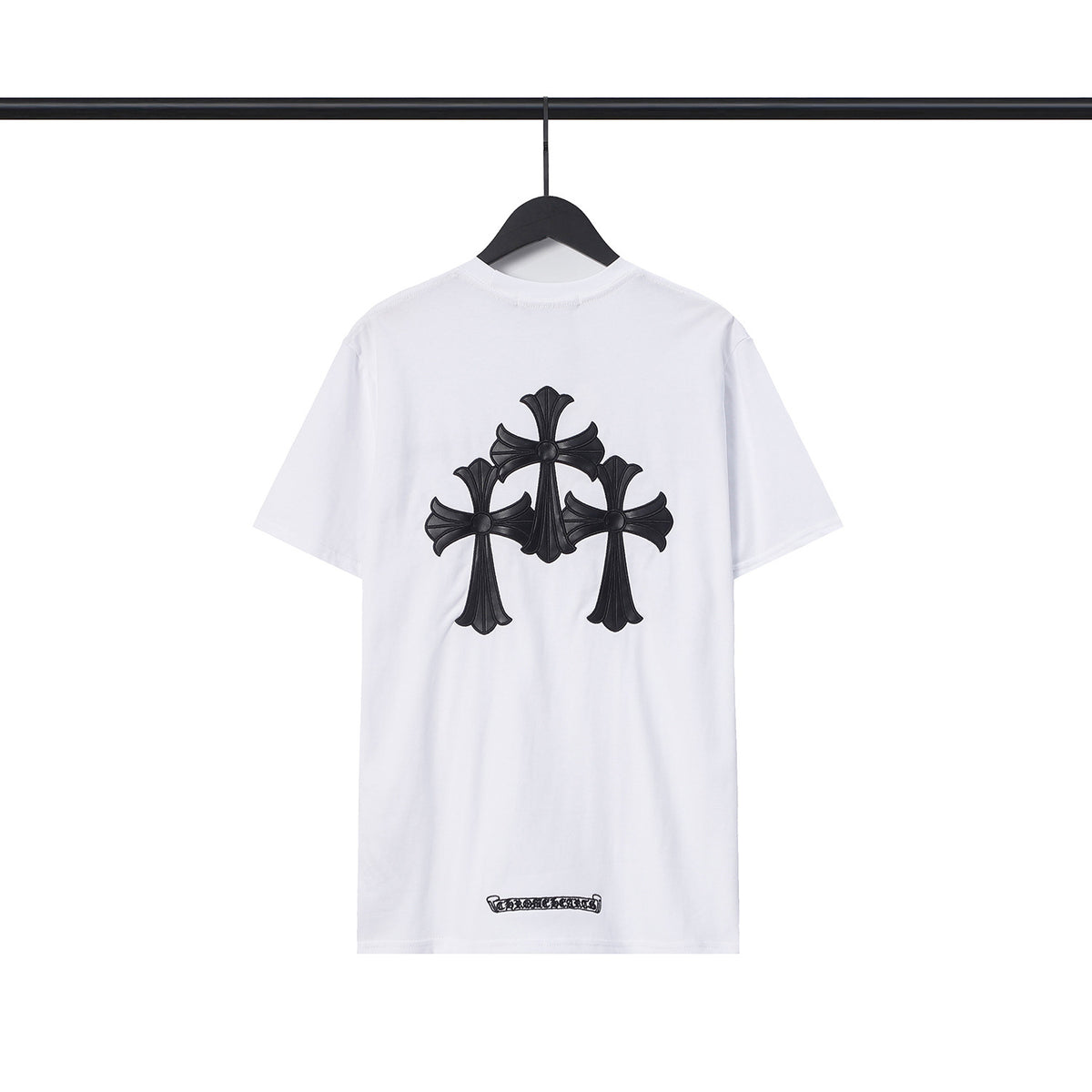 Chrome Hearts Sanskrit Cross Horseshoe Graphic Tee Multi‑Style