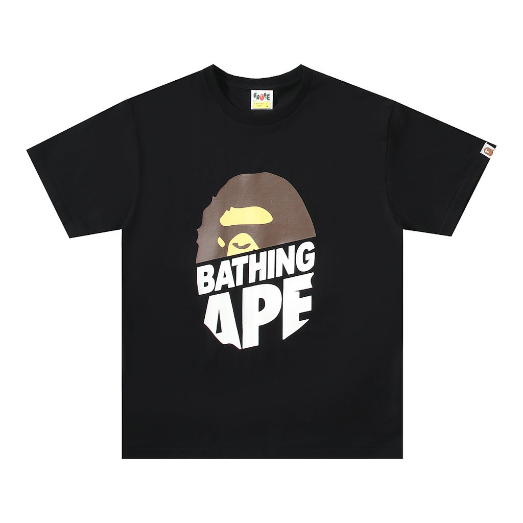 BAPE Ape Head Graphic Print Short Sleeve Tee Streetwear Unisex