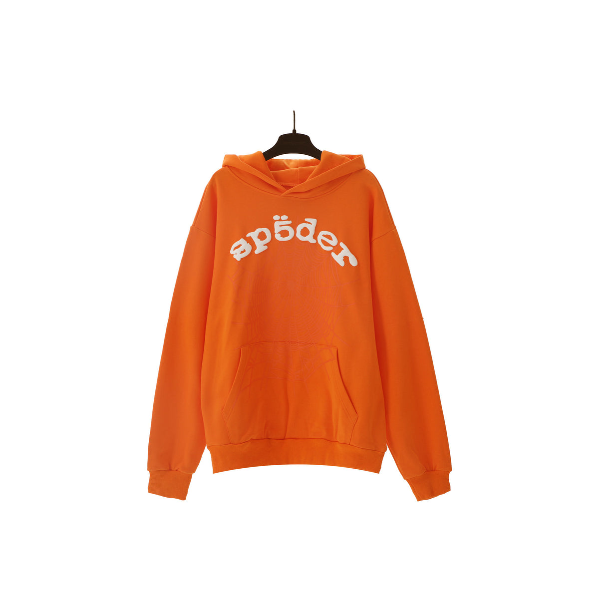 Sp5der Foam Print Spider Web Hoodie Sweatshirt Jogger Pants Set