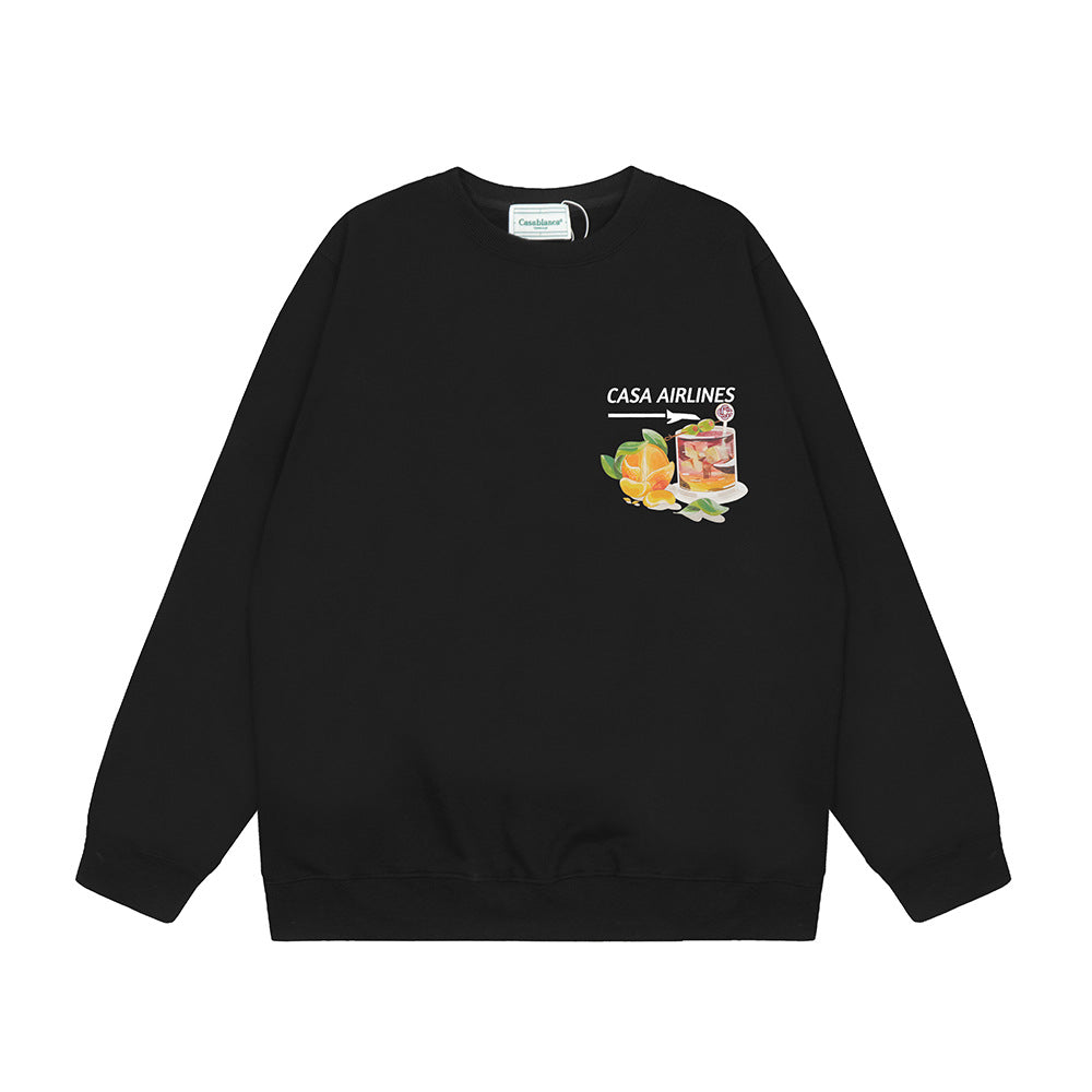 Casablanca Crewneck Sweatshirt Multi Graphic Tennis Club Pullover